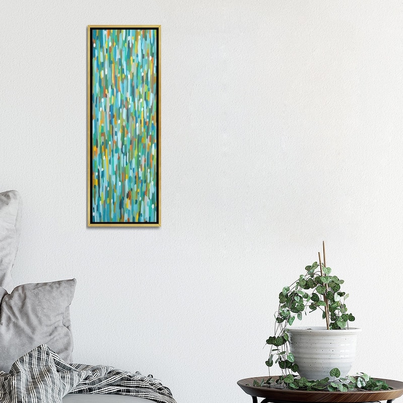 iCanvas "Les Uns Contre Les Autres" by Sylvie Demers Framed Canvas Print