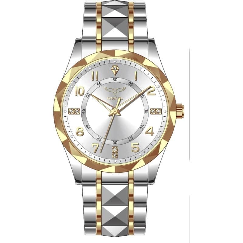 Invicta Men's 69023 Specialty Quartz PC21S Copper Dial Watch - White