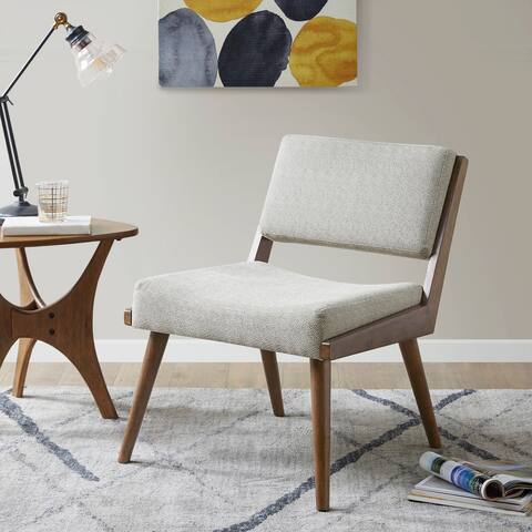 INK+IVY Hailey Taupe Armless Accent Chair
