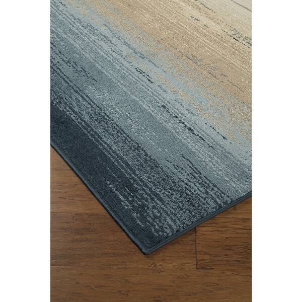 Shop Ignacio Blue Tan Gradient Rug 8 X 10 Overstock 22746957