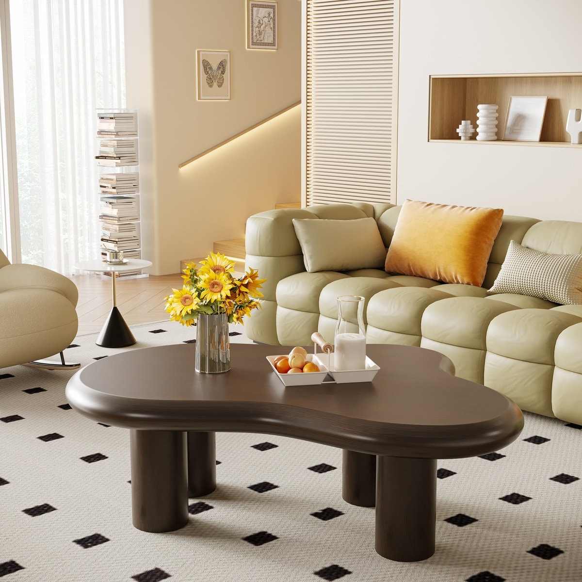 Modern Cloud Coffee Table Center Table for Living Room