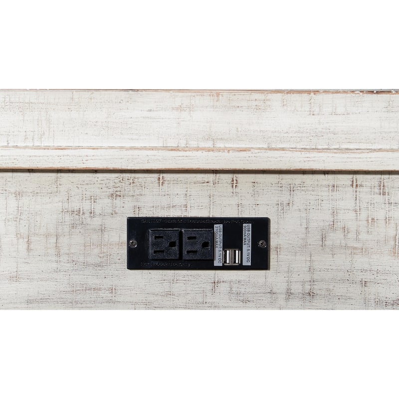 Carynhurst Casual Printer Stand Whitewash