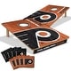 preview thumbnail 1 of 5, Philadelphia Flyers NHL Tailgate Cornhole Board Set Include Carrying Case