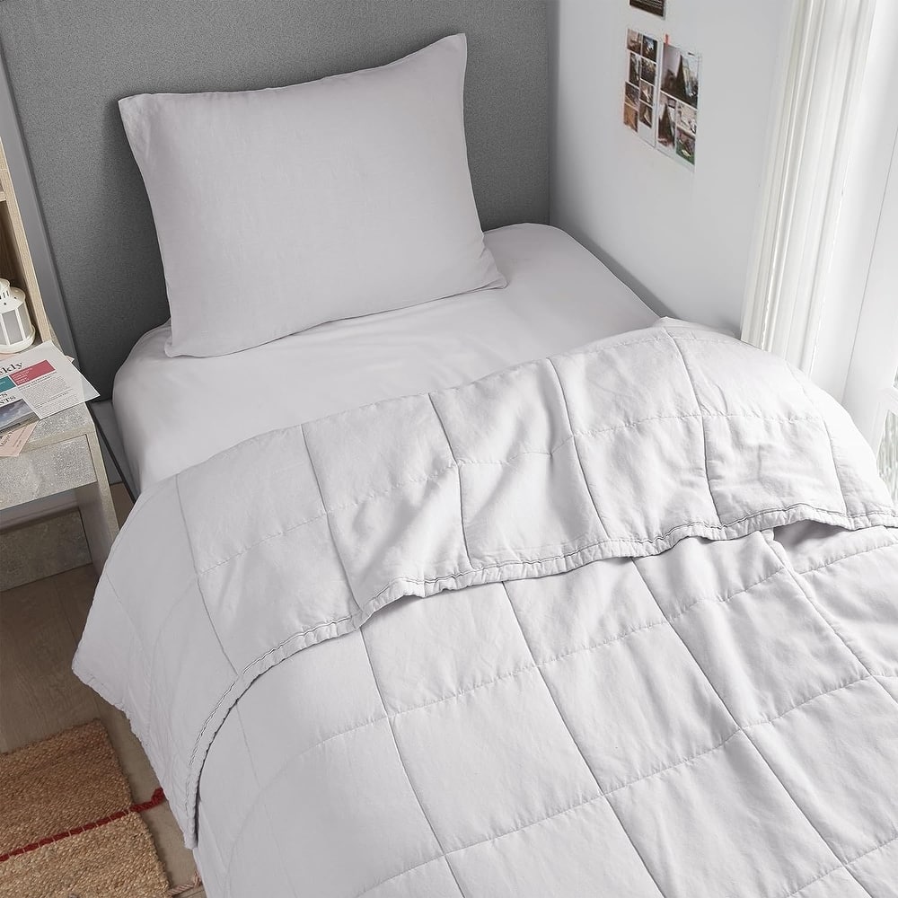 Dark Sky Reserve® - Bamboo Linen Comforter - Portugal Made - Glacier Gray