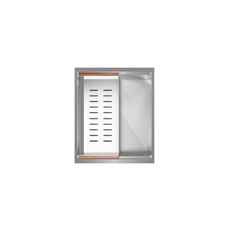 Swiss Madison SM-KU745 Rivage 15" Undermount Single Basin Stainless