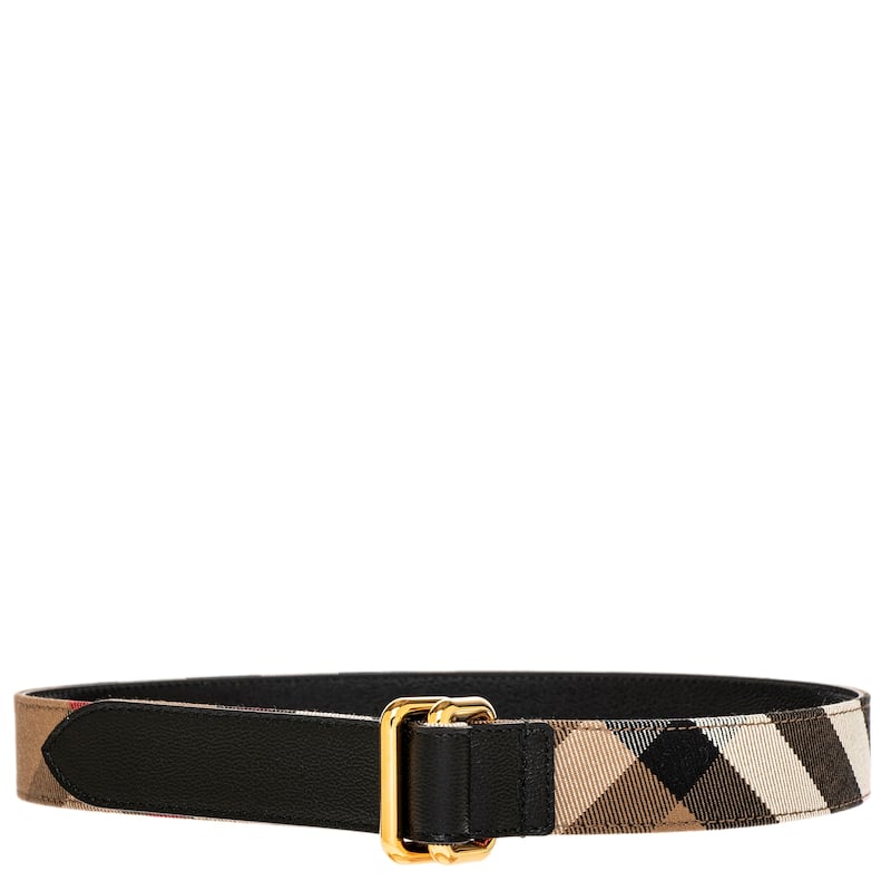 Burberry Reversible Check Belt - S (25 - 29) Inches