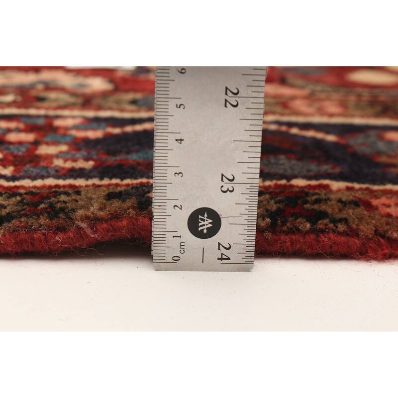 ECARPETGALLERY Hand-knotted Anadol Red Wool Rug - 3'10 x 9'10