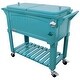 preview thumbnail 13 of 22, Permasteel 80 Qt. Furniture Style Patio Cooler
