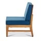 preview thumbnail 19 of 27, Perla Acacia Wood 7-piece Outdoor Chat Set by Christopher Knight Home