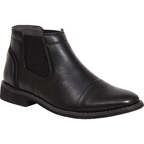 boys chelsea boots black