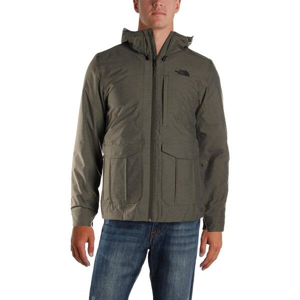 Shop The North Face Mens Bomber Jacket Winter Hooded S