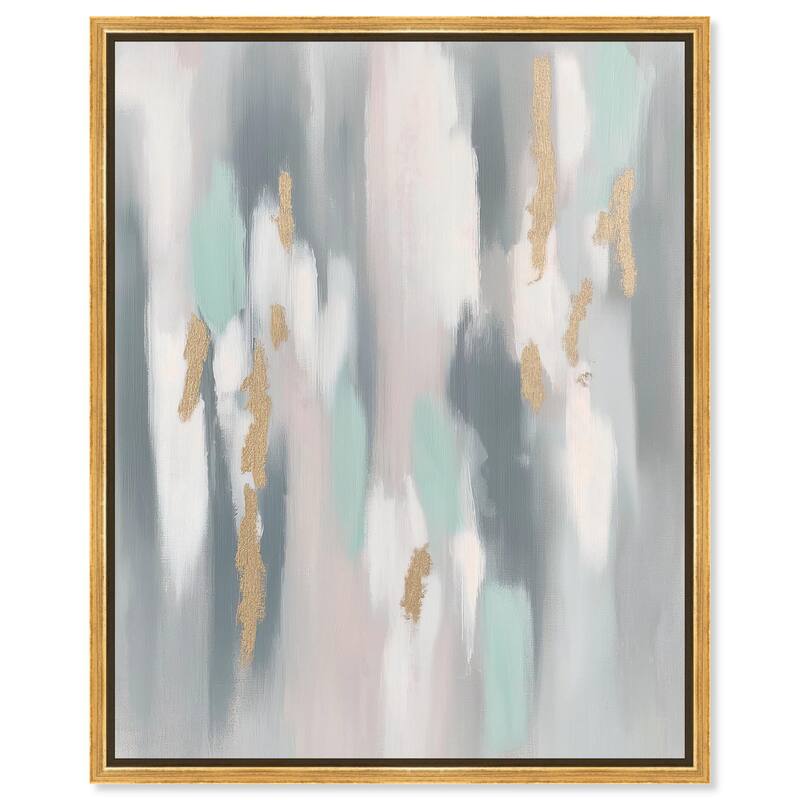 Luminous Veins Canvas by Art Remedy - 30" x 36" - Gold