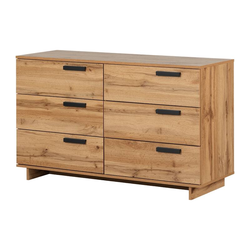 Master Bedroom Dresser - Modern Storage Chest with Slim Legs & Metal Handles