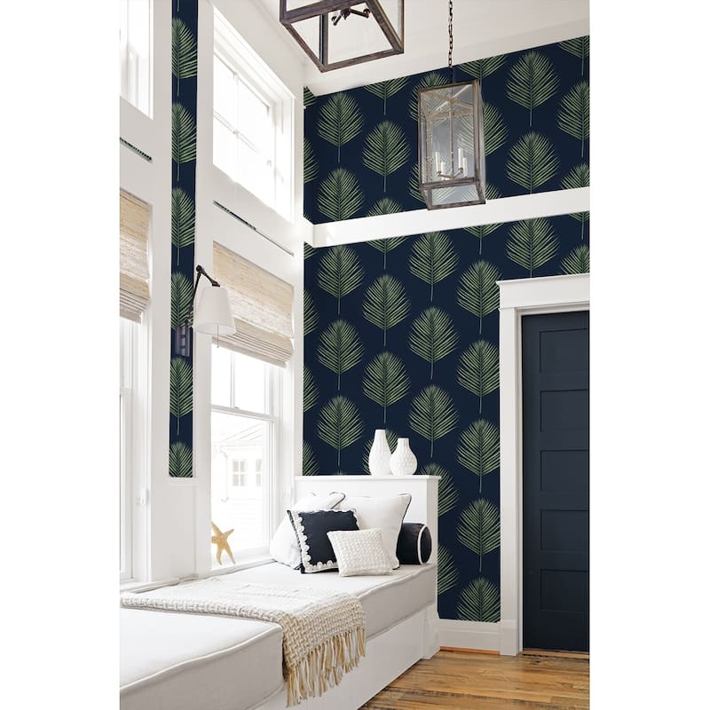 Luxe Haven Maui Palm Peel and Stick Wallpaper