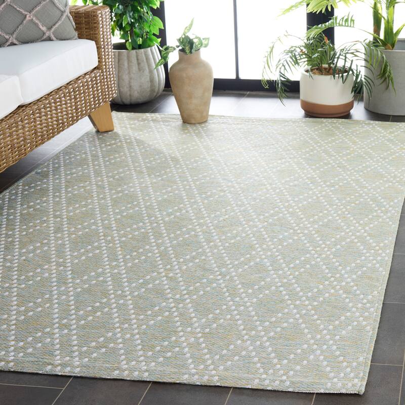 SAFAVIEH Sunset Jenja Indoor/Outdoor Washable Backyard Patio Rug