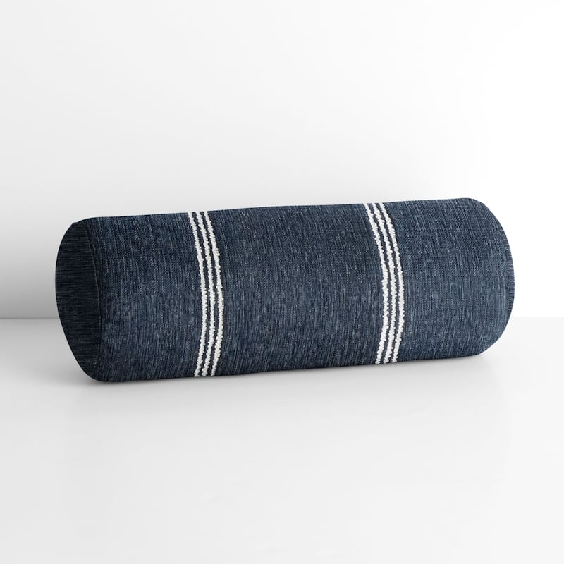 Sorra Home Sunbrella Outdoor Knife Edge Bolster Pillow Single