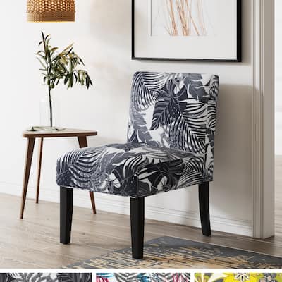 Corvus Dounreay Upholstered Armless Accent Slipper Chair