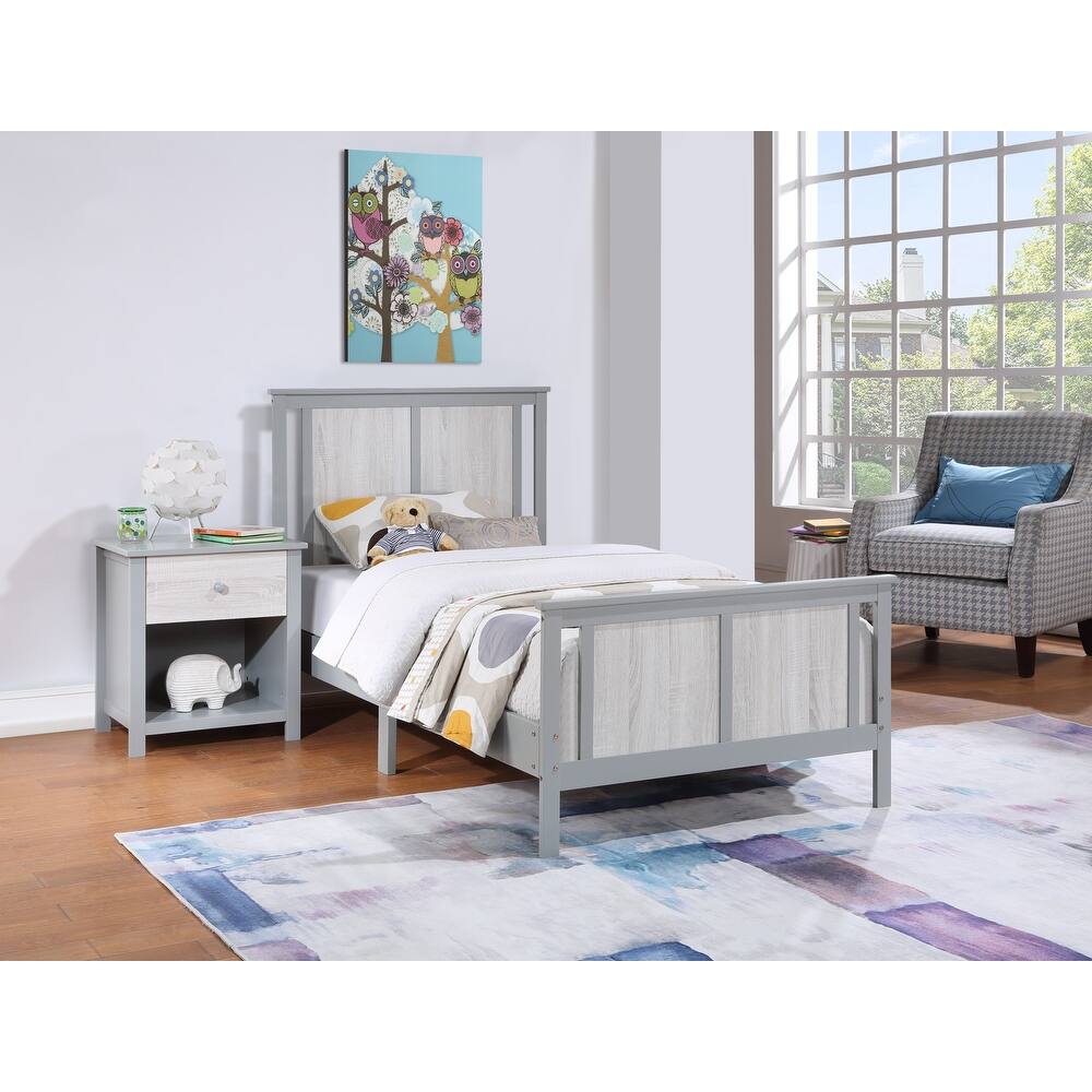 Olive & Opie Connelly Reversible Panel Twin Bed