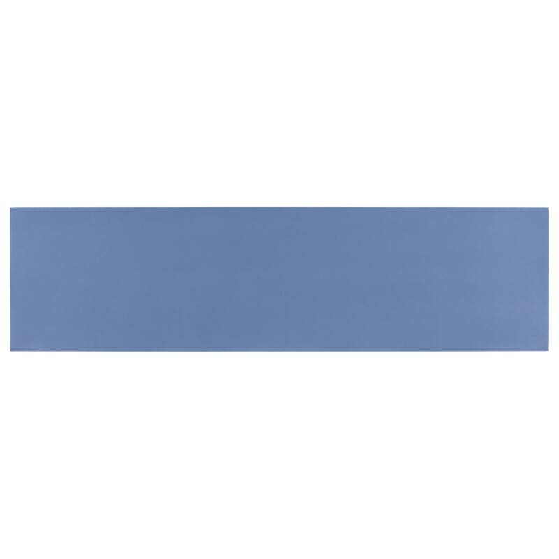 59.1 in. W Contemporary Console Table with Wood Top