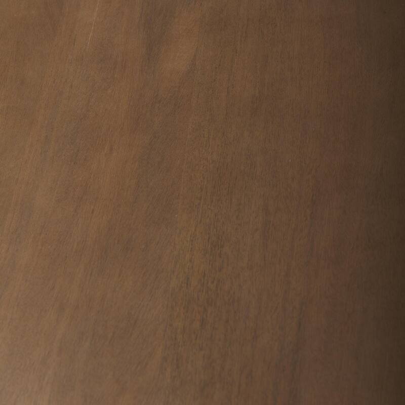 Lance 94"L x 50"W x30"H Medium Brown Solid Wood Oval Dining Table - 94.0L x 50.0W x 30.0H