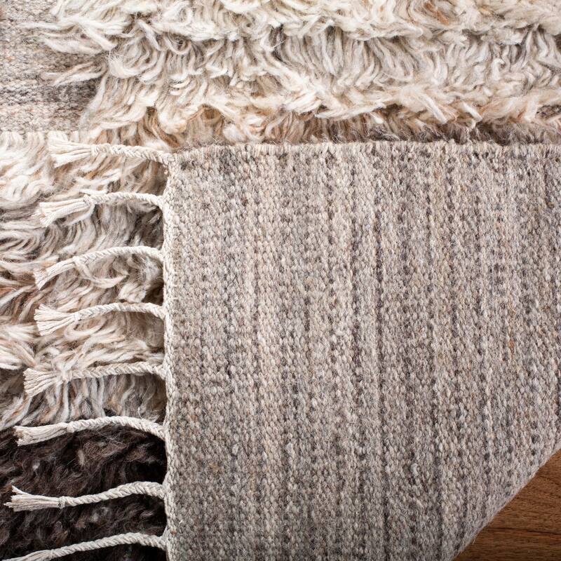 SAFAVIEH Hand-knotted Kenya Saiko Southwestern Tribal Wool Rug
