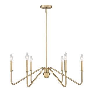 Kennedy 29.75" Wide 6-Light Chandelier