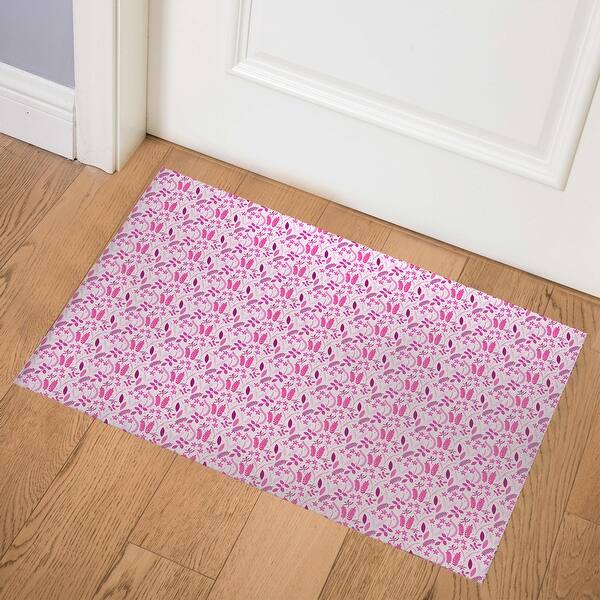 MANILA PINK Doormat By Kavka Designs Bed Bath & Beyond 31258211
