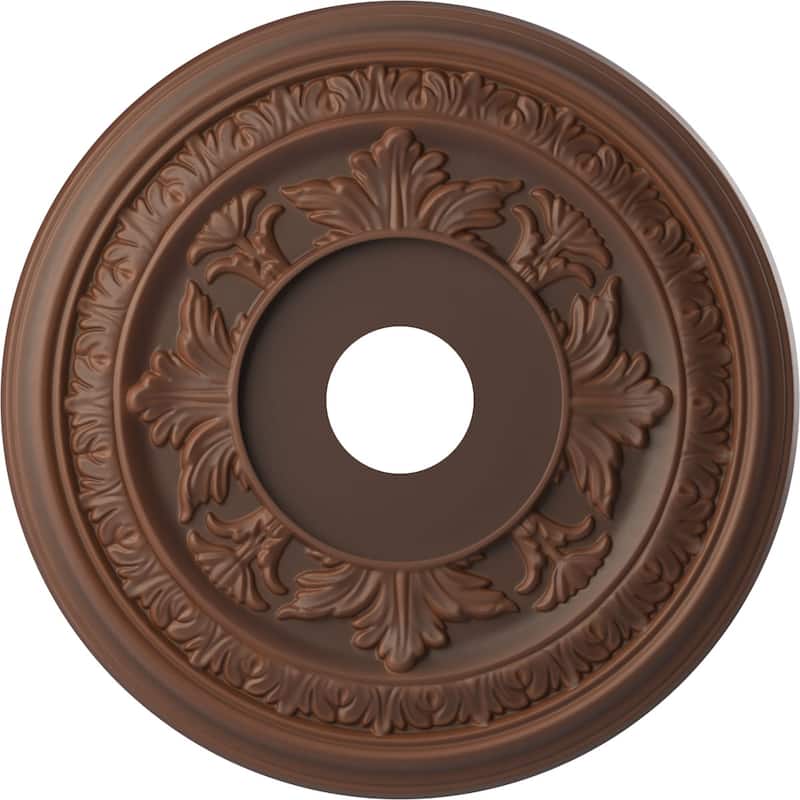 3 1/2" Inside Diameter - Baltimore Thermoformed PVC Ceiling Medallion