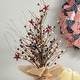 preview thumbnail 9 of 12, Glitzhome 20"H Patriotic July 4th Berry Stars Table Tree