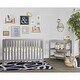 preview thumbnail 2 of 7, Dream On Me Ridgefield 5 in 1 Convertible crib - Storm Grey