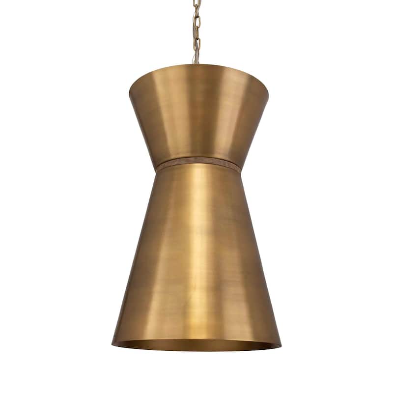 Uttermost Crocker Brass 1 Light Mini Pendant - N/A
