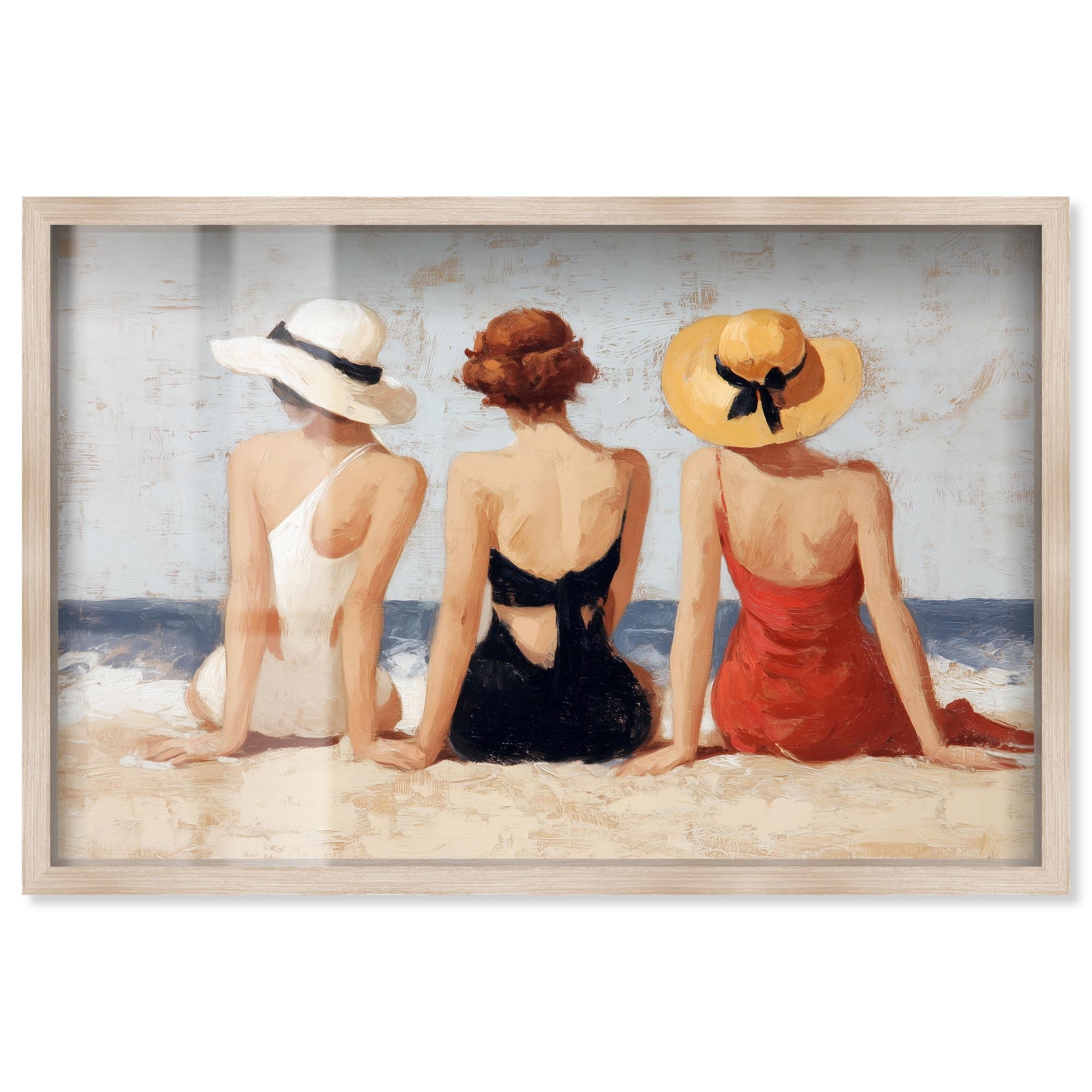 Summer's Back I Summer Decor Shadowbox Print by Art Remedy