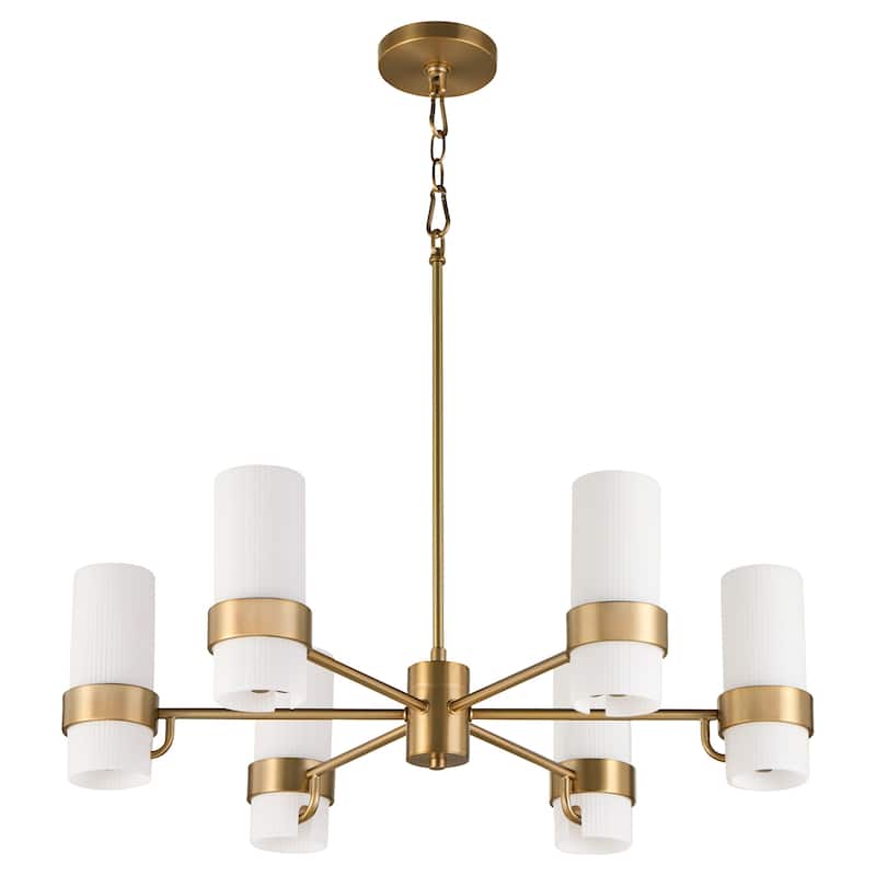 Quorum International 6169-6 Sojourn 6 Light 28" Wide Pillar Candle