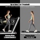 preview thumbnail 19 of 80, SuperFit 2.25HP 2 in 1 Folding Treadmill Remote Control W/ APP