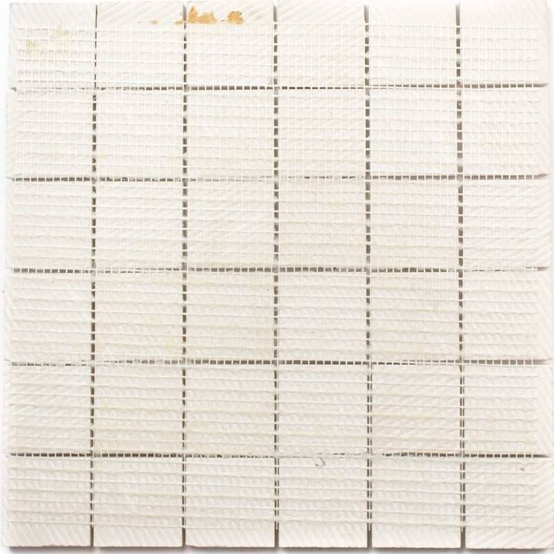 The Tile Life Penthouse 2x2 White Fantasy Porcelain Floor & Wall Tile
