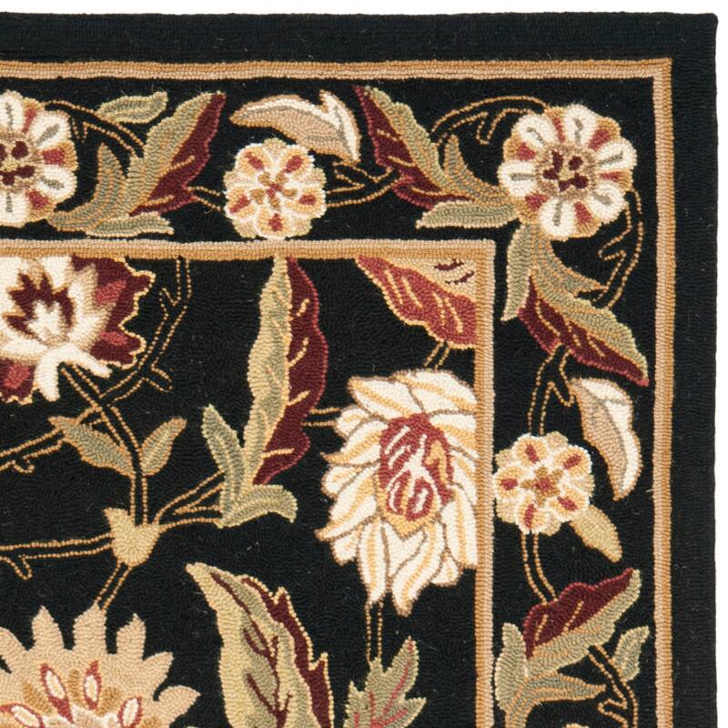 SAFAVIEH Handmade Chelsea Tiesha French Country Wool Rug