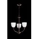 preview thumbnail 8 of 9, Quorum International Reyes 3 Light 22" Wide Chandelier