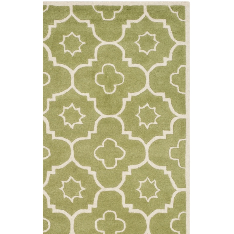 SAFAVIEH Handmade Chatham Franziska Modern Wool Rug