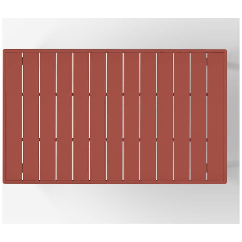 Frond and Form 6-Person Outdoor Rectangular Dining Set