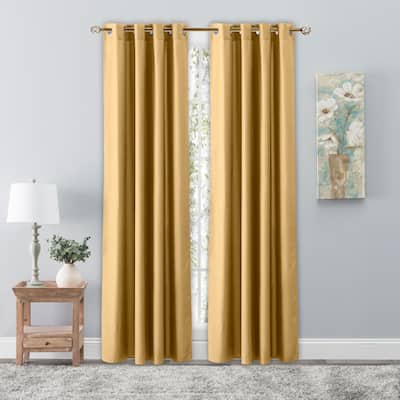 Copper Grove Golestan Grommet Curtain Panel