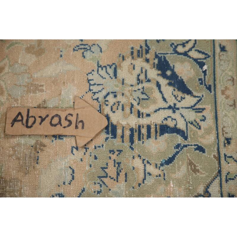 Hand Knotted Oriental 100% Wool Carpet Traditional Floral Oranges & Rust Kashan Area Rug - 13' 1'' X 9' 6''