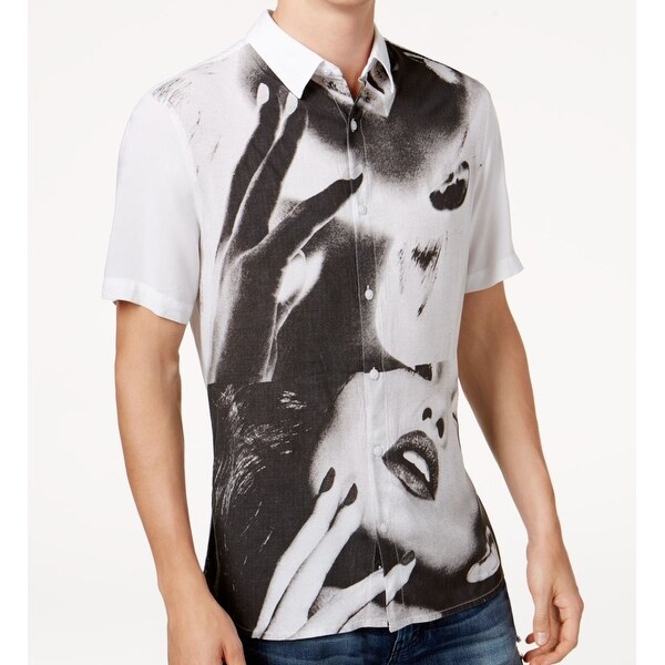 guess collared shirt