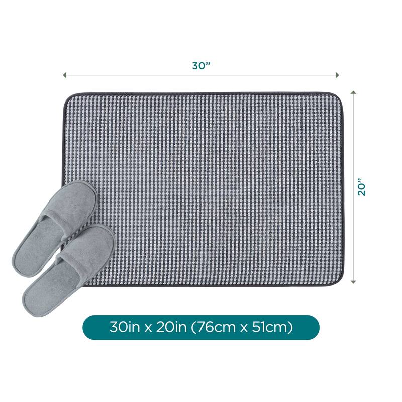 Vellux Bliss Memory Foam Bath Rug