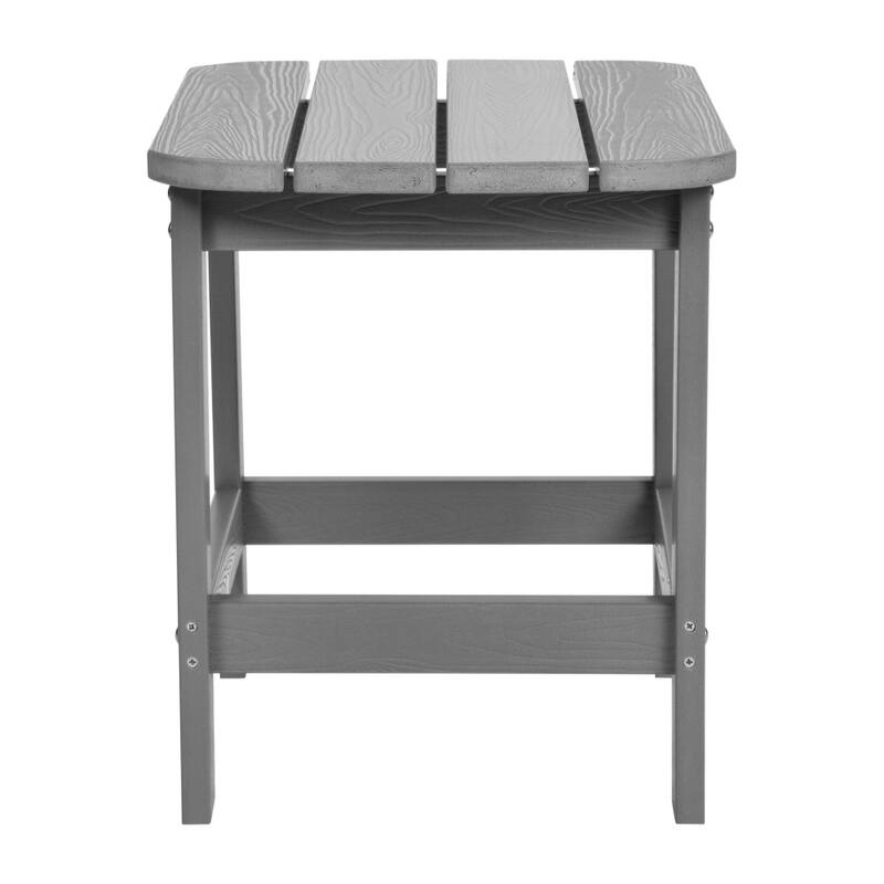 All-Weather Poly Resin Adirondack Side Table - Patio Table