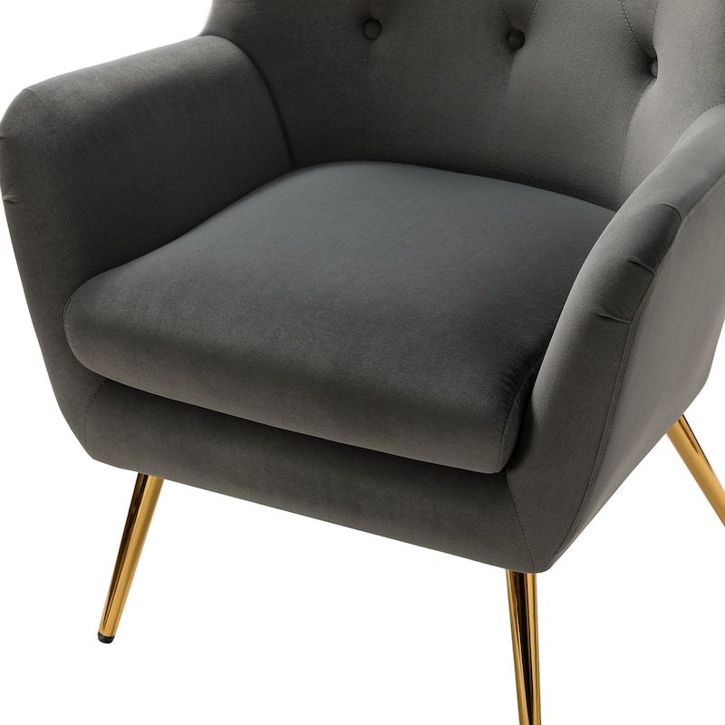Eusebio Two Pieces Living Room Set with Metal Legs by HULALA HOME
