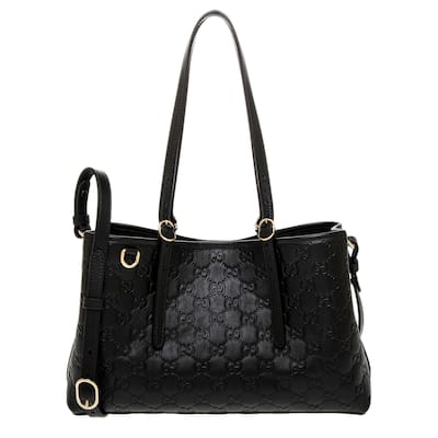 Gucci GG Emblem Medium Tote Bag