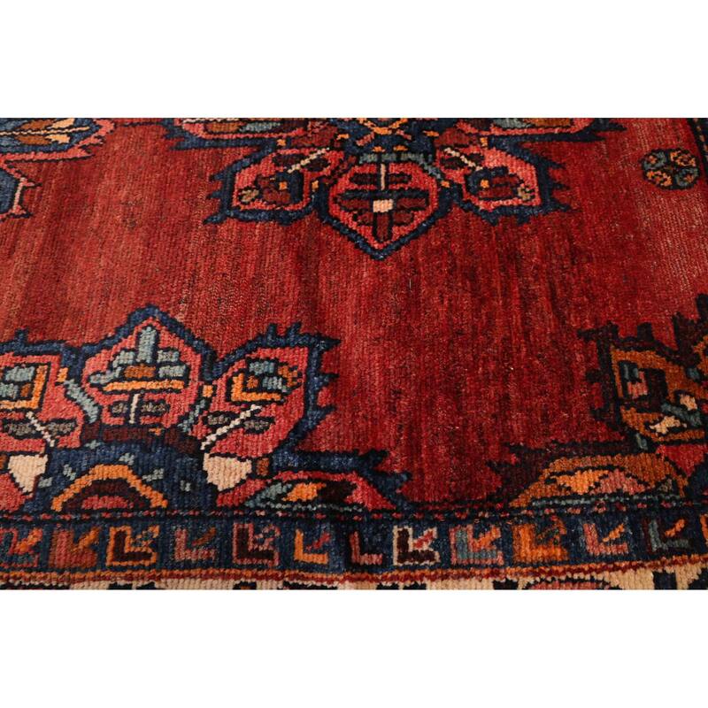 ECARPETGALLERY Hand-knotted Konya Anatolian Dark Red Wool Rug - 4'0 x 7'8