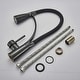 preview thumbnail 5 of 4, Single Handle Pull-out Kitchen Faucet Matte Black