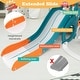 preview thumbnail 7 of 6, 5-in-1 Kids Slide and Swing Set with Mini Bus and Basketball Hoop - 81 x 59 x 37 inch (L x W x H)