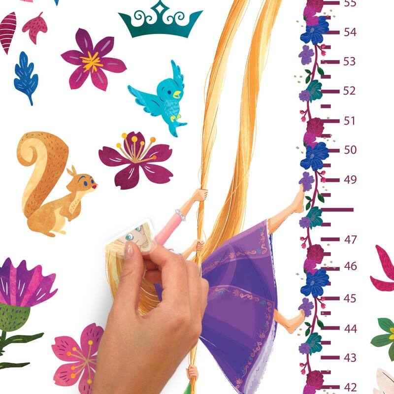 Disney Princesses Growth Chart Peel And Stick Wall Decals by RoomMates